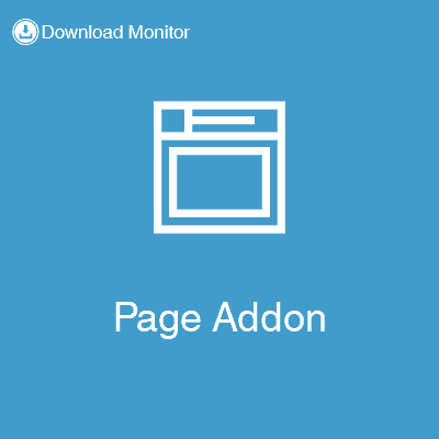 Download Monitor Page AddOn