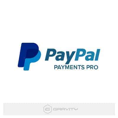 Gravity Forms Paypal Payments Pro Addon