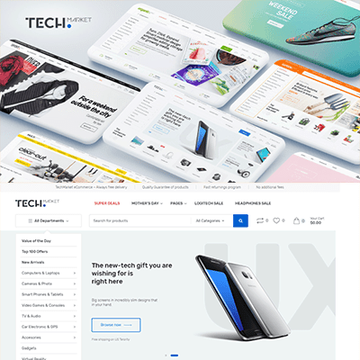 Techmarket – Multi-demo &#038; Electronics Store WooCommerce Theme