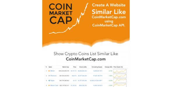 Coins MarketCap &#8211; WordPress Cryptocurrency Plugin