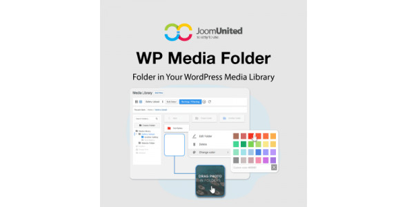 JoomUnited WP Media Folder – Media Manager with Folders