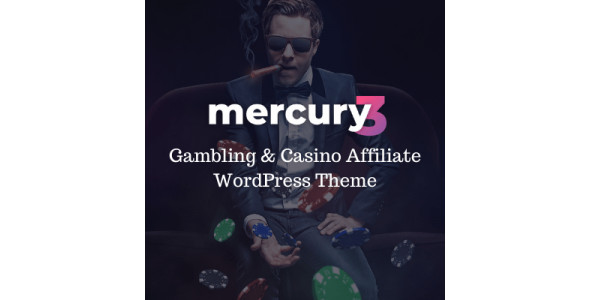 Mercury &#8211; Gambling &#038; Casino Affiliate WordPress Theme. News &#038; Reviews