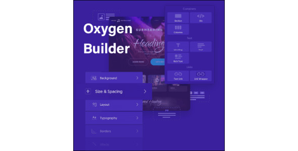 Oxygen – The Visual Website Builder