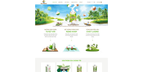 Theme wordpress bán nông sản