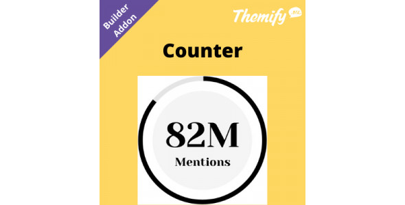 Themify Builder Counter Addon