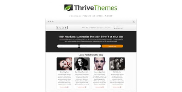 Thrive Themes Luxe WordPress Theme