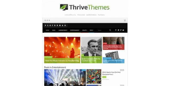 Thrive Themes Performag WordPress Theme