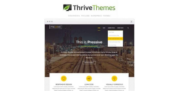 Thrive Themes Pressive WordPress