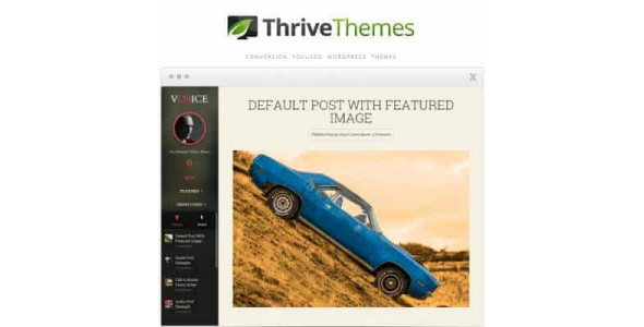 Thrive Themes Voice WordPress Theme