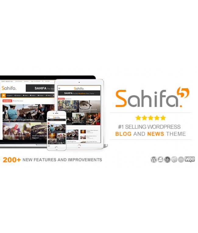 Sahifa - Responsive WordPress News / Magazine / Blog Themes