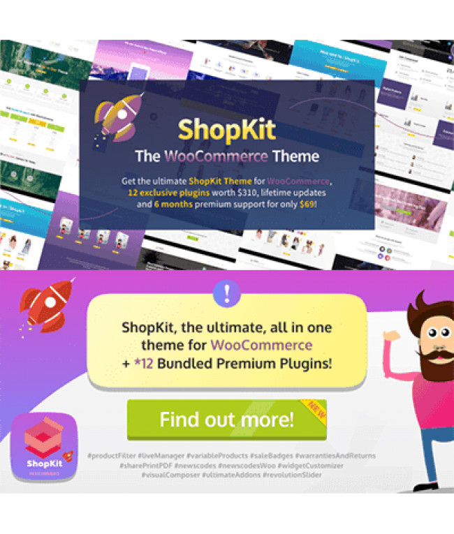 ShopKit – The WooCommerce Theme