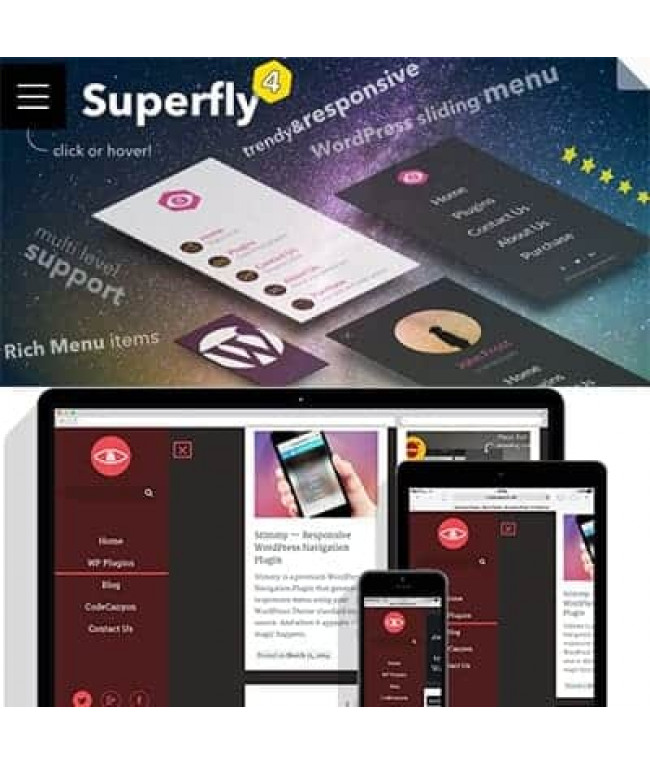 Superfly — Responsive WordPress Menu Plugin