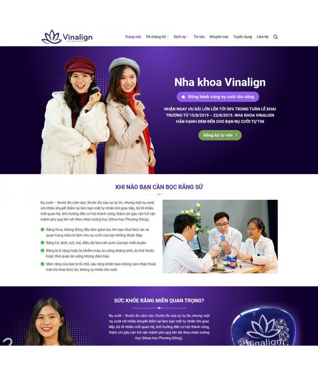 Theme wordpress nha khoa 01