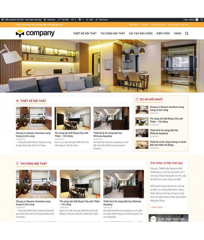Theme wordpress nội thất 07