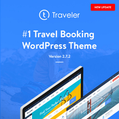 Traveler &#8211; Travel Booking WordPress Theme