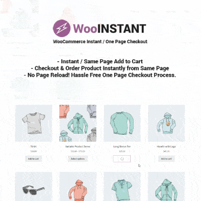 WooInstant &#8211; WooCommerce Instant / Quick / Onepage / Direct Checkout